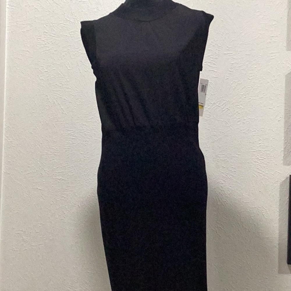 French Connection Black Sleeveless Dress
